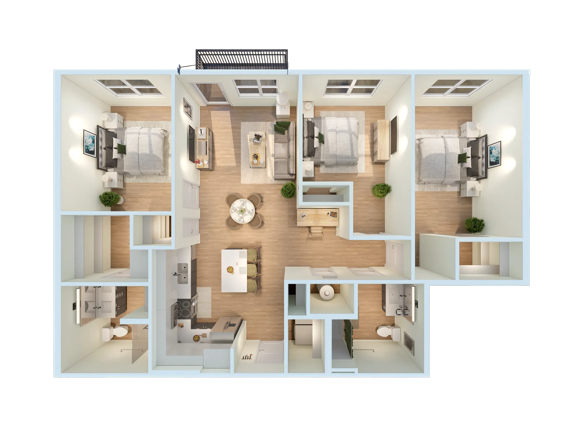 Unit C1_floor_plan